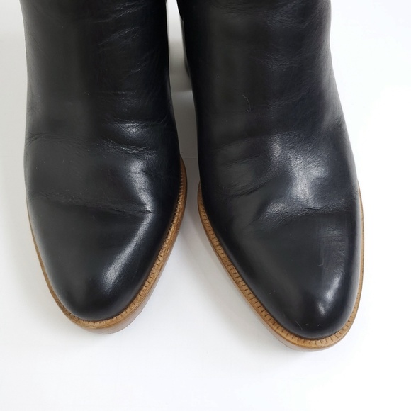 Alexander Wang  croc reptile block ankle boot 35 - Picture 5 of 8